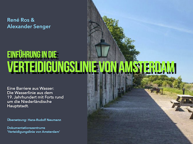 Abdeckung Einführung in die Verteidigungslinie von Amsterdam.
